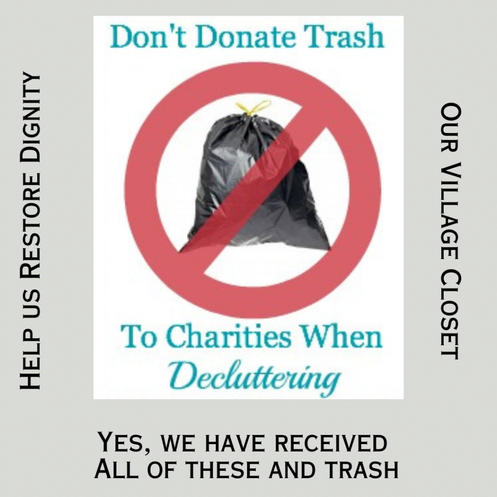 Donation Drop-Off – Our Village Closet – OVC